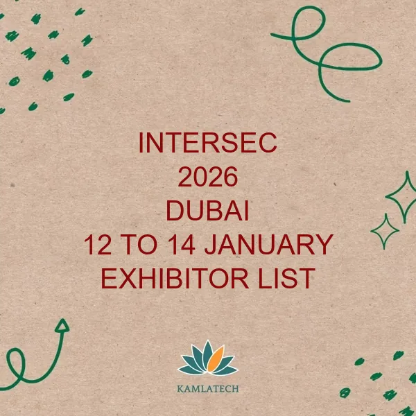 Intersec Dubai 2026 Exhibitor List (1200 Exhibitors)